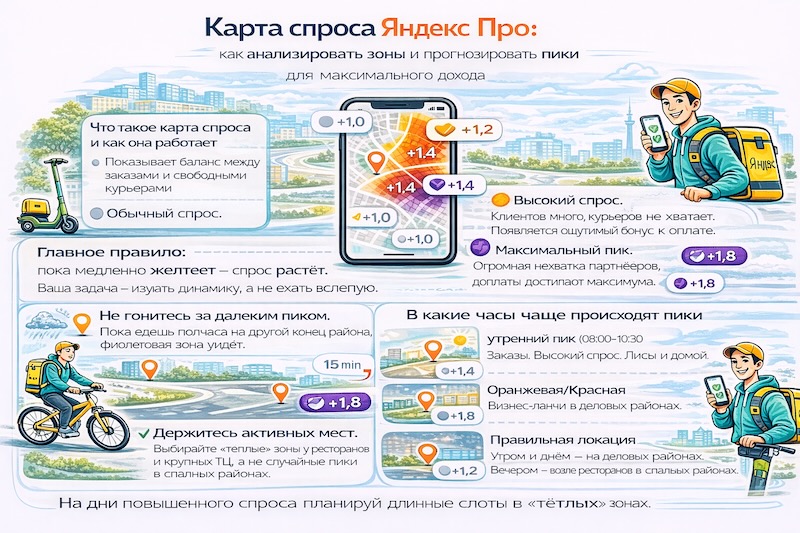 Карта спроса Яндекс Про