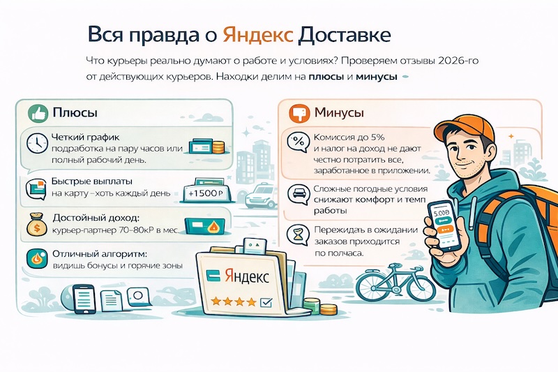 Вся правда о Яндекс Доставке 2026